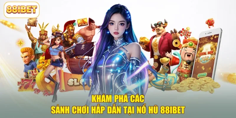 Khám phá các sảnh chơi hấp dẫn tại nổ hũ 88ibet